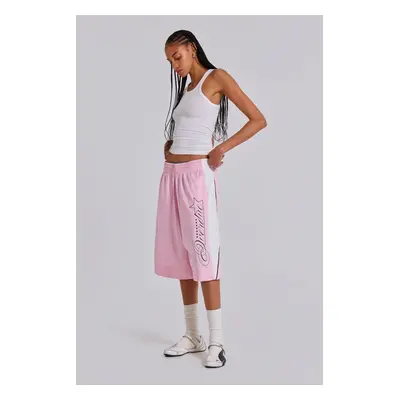 Pink Overdue Basketball Shorts