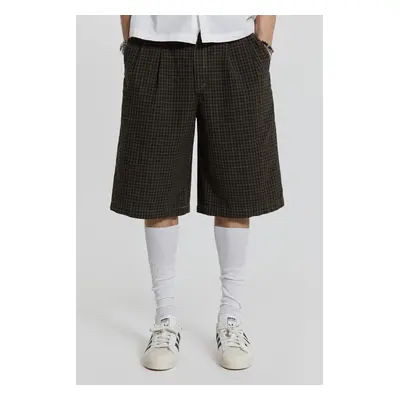 Charcoal Check Fairway Shorts