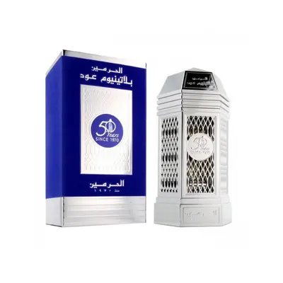 Al Haramain - 50 Years Platinum Oud 100ml Eau De Parfum Spray