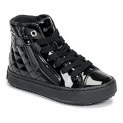 Geox KALISPERA girls's Children's Shoes (High-top Trainers) in Black