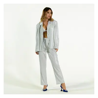 THEAD. MADDY BLAZER women's Jacket in Silver