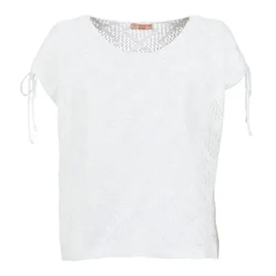 Moony Mood EDDA women's Blouse in White