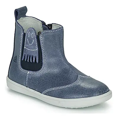 Citrouille et Compagnie LESKIMO boys's Children's Mid Boots in Blue