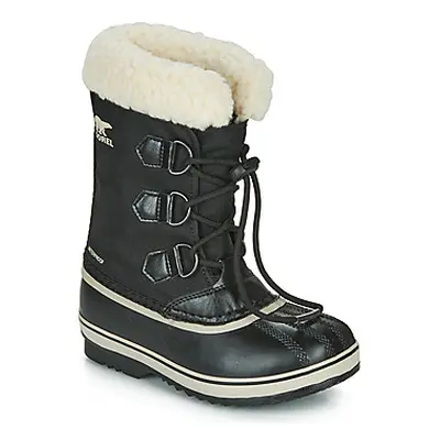 Sorel YOOT PAC NYLON boys's Children's Snow boots in Black