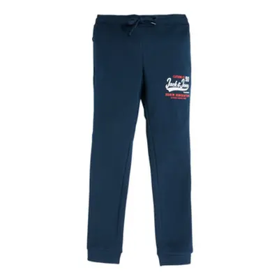 Jack & Jones JPSTLOGO SWEAT PANT boys's Children's Skinny Jeans in Marine