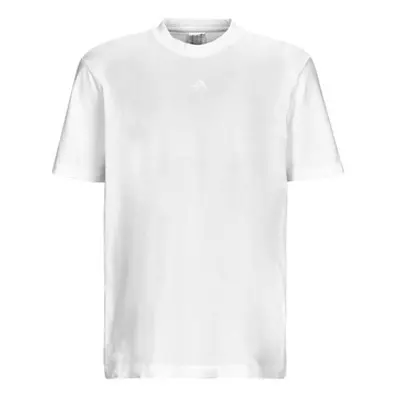 Adidas Tee WHITE men's T shirt in White