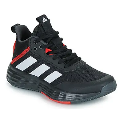 Adidas OWNTHEGAME 2.0 K girls's Children's Basketball Trainers (Shoes) in Black