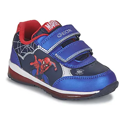 Geox B TODO BOY A boys's Children's Shoes (High-top Trainers) in Marine