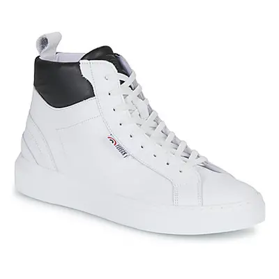 Yurban MANCHESTER men's Shoes (High-top Trainers) in White