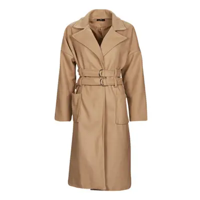 Betty London MAUVINA women's Coat in Brown