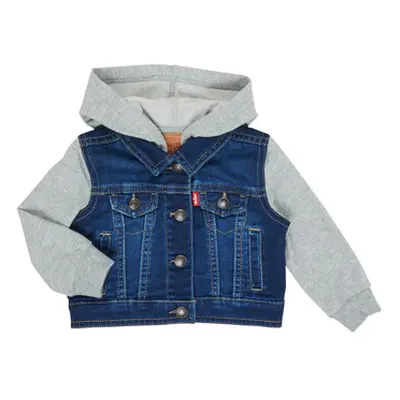 Levis INDIGO JACKET boys's Children's Denim jacket in Blue