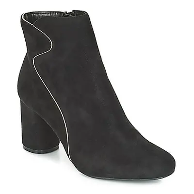 Moony Mood JUDY women's Low Ankle Boots in Black