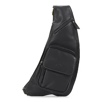 Katana ELINA men's Messenger bag in Black