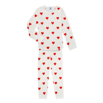 Petit Bateau MISON girls's Sleepsuits in Multicolour