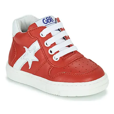 GBB RIKKIE boys's Children's Shoes (High-top Trainers) in Red