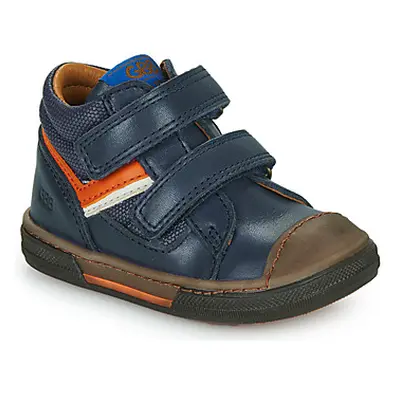 GBB VITALIN boys's Children's Shoes (High-top Trainers) in Blue