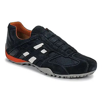 Geox UOMO SNAKE men's Shoes (Trainers) in Black