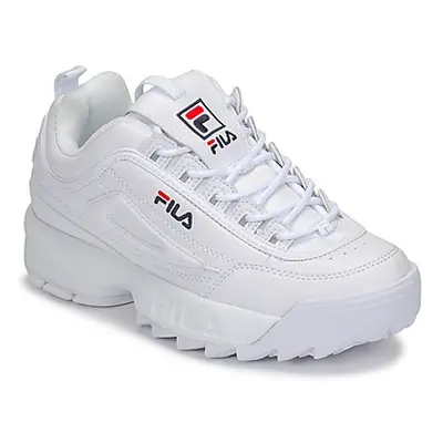 Fila DISRUPTOR LOW WMN women's Shoes (Trainers) in White