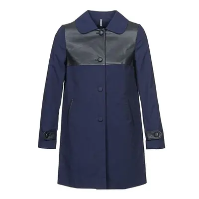 Naf Naf BAUNS women's Coat in Blue