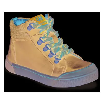 GBB POPI boys's Children's Shoes (High-top Trainers) in Blue