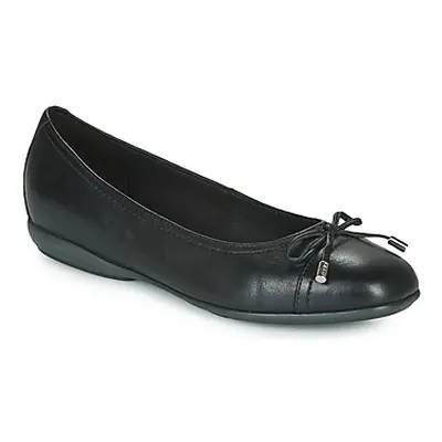 Geox D ANNYTAH women's Loafers / Casual Shoes in Black