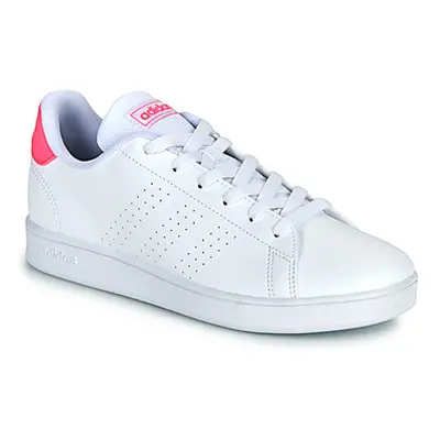 Adidas ADVANTAGE K girls's Children's Shoes (Trainers) in White