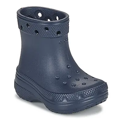 Crocs Classic Boot T boys's Children's Wellington Boots in Marine