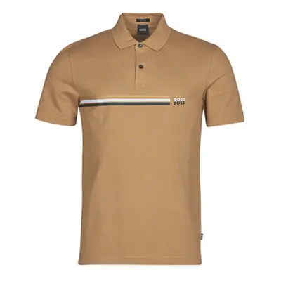 BOSS Pack 32 men's Polo shirt in Beige