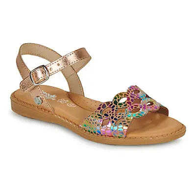 Citrouille et Compagnie KIMONI girls's Children's Sandals in Multicolour