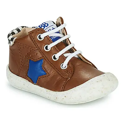 GBB STANNY boys's Children's Shoes (High-top Trainers) in Brown