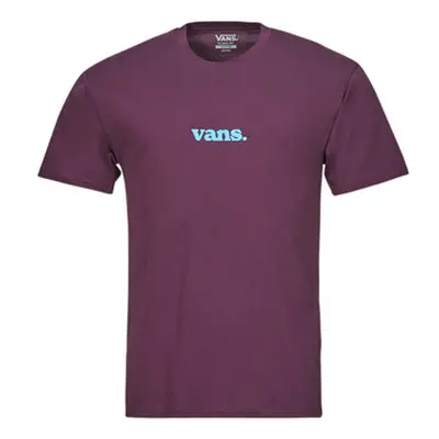 Vans LOWER CORECASE SS TEE men's T shirt in Purple