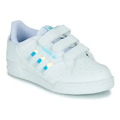 Adidas CONTINENTAL 80 STRI girls's Children's Shoes (Trainers) in White