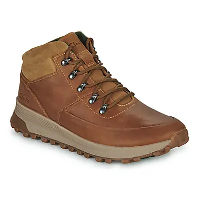 Clarks ATL TREK MID men's Shoes (High-top Trainers) in Brown