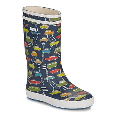 Aigle LOLLY POP PLAY boys's Children's Wellington Boots in Multicolour