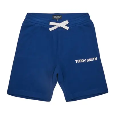 Teddy Smith S-REQUIRED SH JR boys's Children's shorts in Blue