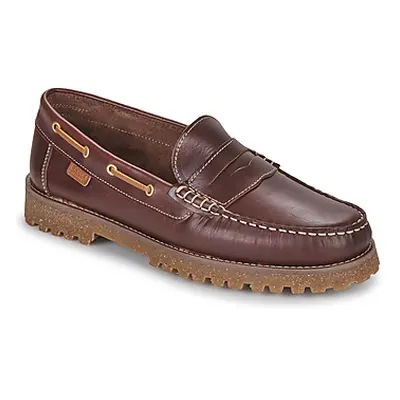 Casual Attitude BELANA men's Boat Shoes in Brown