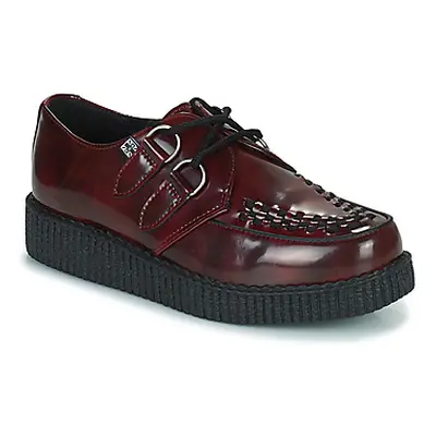 TUK Viva Low Creeper Burgundy women's Casual Shoes in Red