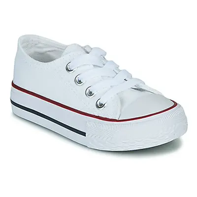 Citrouille et Compagnie OTAL boys's Children's Shoes (Trainers) in White