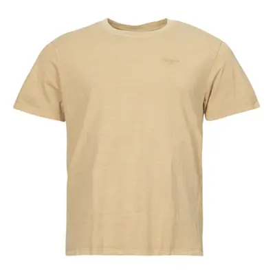 Pepe jeans JACKO men's T shirt in Beige