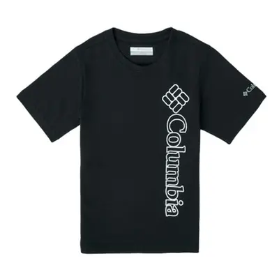 Columbia HAPPY HILLS GRAPHIC boys's Children's T shirt in Black