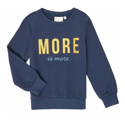 Only KONMINA girls's Children's Sweatshirt in Blue