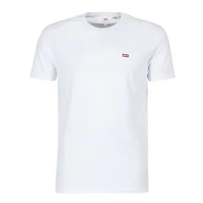 Levis SS ORIGINAL HM TEE men's T shirt in White