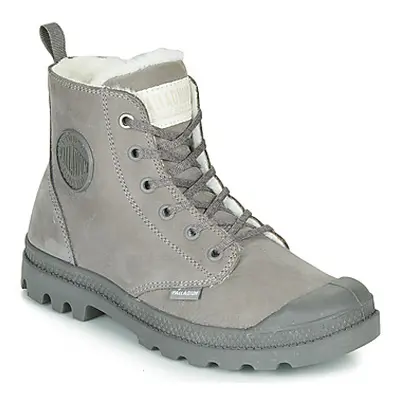 Palladium PAMPA HI ZIP WL women's Mid Boots in Grey