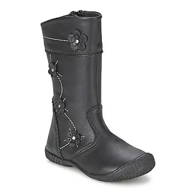 Citrouille et Compagnie AMATIS girls's Children's High Boots in Black