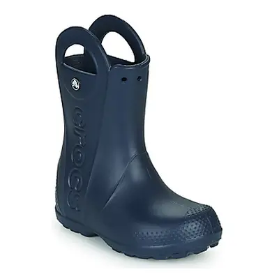 Crocs HANDLE IT RAIN BOOT girls's Children's Wellington Boots in Blue