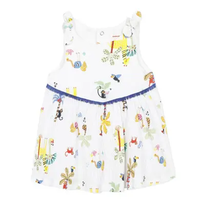 Catimini BIXENTE girls's Children's dress in White