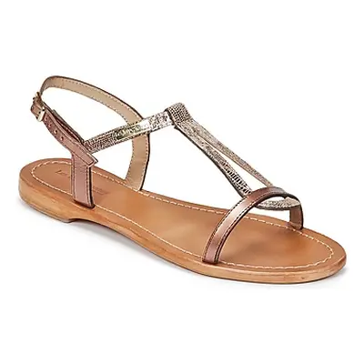 Les Tropéziennes par M Belarbi HAMAT women's Sandals in Gold