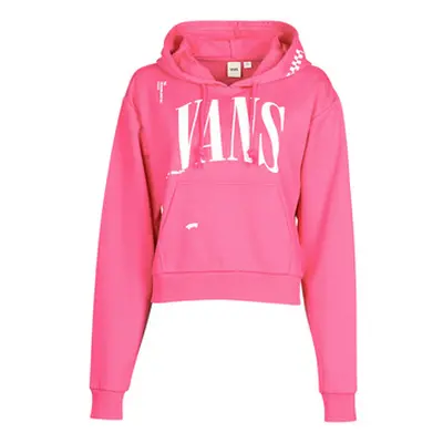 Vans WM KAYE CROP HOODIE women's Sweatshirt in Pink