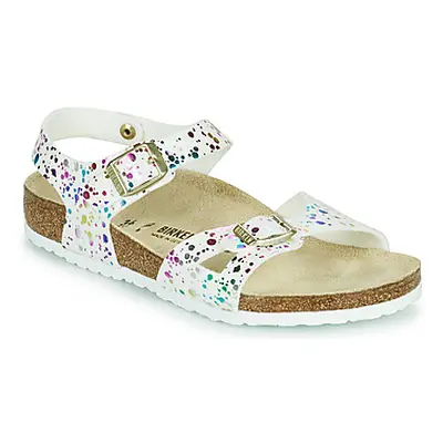 BIRKENSTOCK RIO girls's Children's Sandals in White