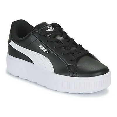 Puma Karmen L PS girls's Children's Shoes (Trainers) in Black